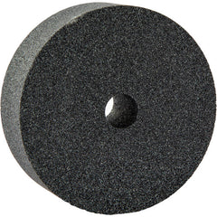 3″ × 1″ × 1/2″ 37C Dressing Wheel Type 01 Straight 80 Grit Silicon Carbide - Exact Industrial Supply