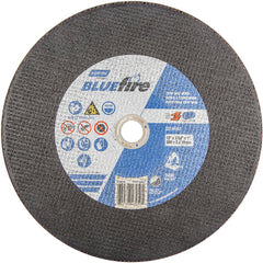 12″ × 7/64″ × 1″ BlueFire Chopsaw Cut-Off Wheel Type 01 Straight Zirconia Alumina/Aluminum Oxide - Exact Industrial Supply
