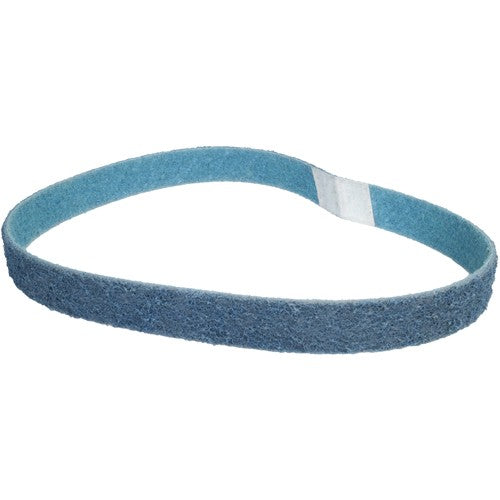 1″ × 30″ Non-Woven File Belt Aluminum Oxide Rapid Prep Very Fine Grit - Exact Industrial Supply