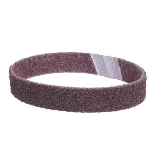 1″ × 18″ Non-Woven File Belt Aluminum Oxide Rapid Prep Medium Grit - Exact Industrial Supply