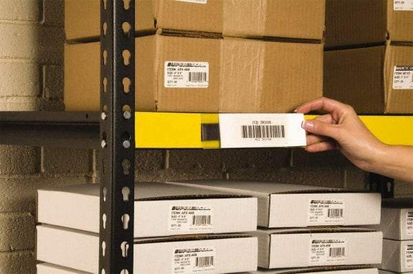 Aigner Index - 6 Long x 1 Wide, Self Adhesive Back, Label Holder - Clear - Exact Industrial Supply