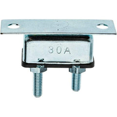 Value Collection - 30 Amp Automotive Stud Terminal Circuit Breaker - Bracket Mount - Exact Industrial Supply