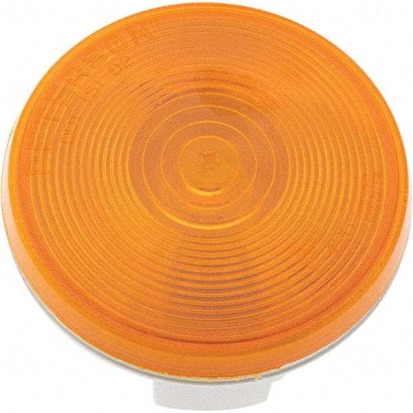 Value Collection - 4" Long, Clearance Side Marker Light Kit - Yellow - Exact Industrial Supply