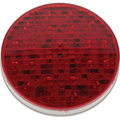 Value Collection - 4" Long, Red LED Stop, Turn & Tail Light - Exact Industrial Supply