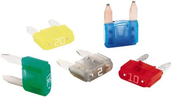 Value Collection - 5 Amp, 32 VDC, Automotive Fuse - 10.83" Long, Tan, Littlefuse MIN005 - Exact Industrial Supply