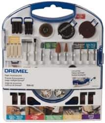 Dremel - 110 Piece Aluminum Oxide & Silicon Carbide Stone Kit - Exact Industrial Supply