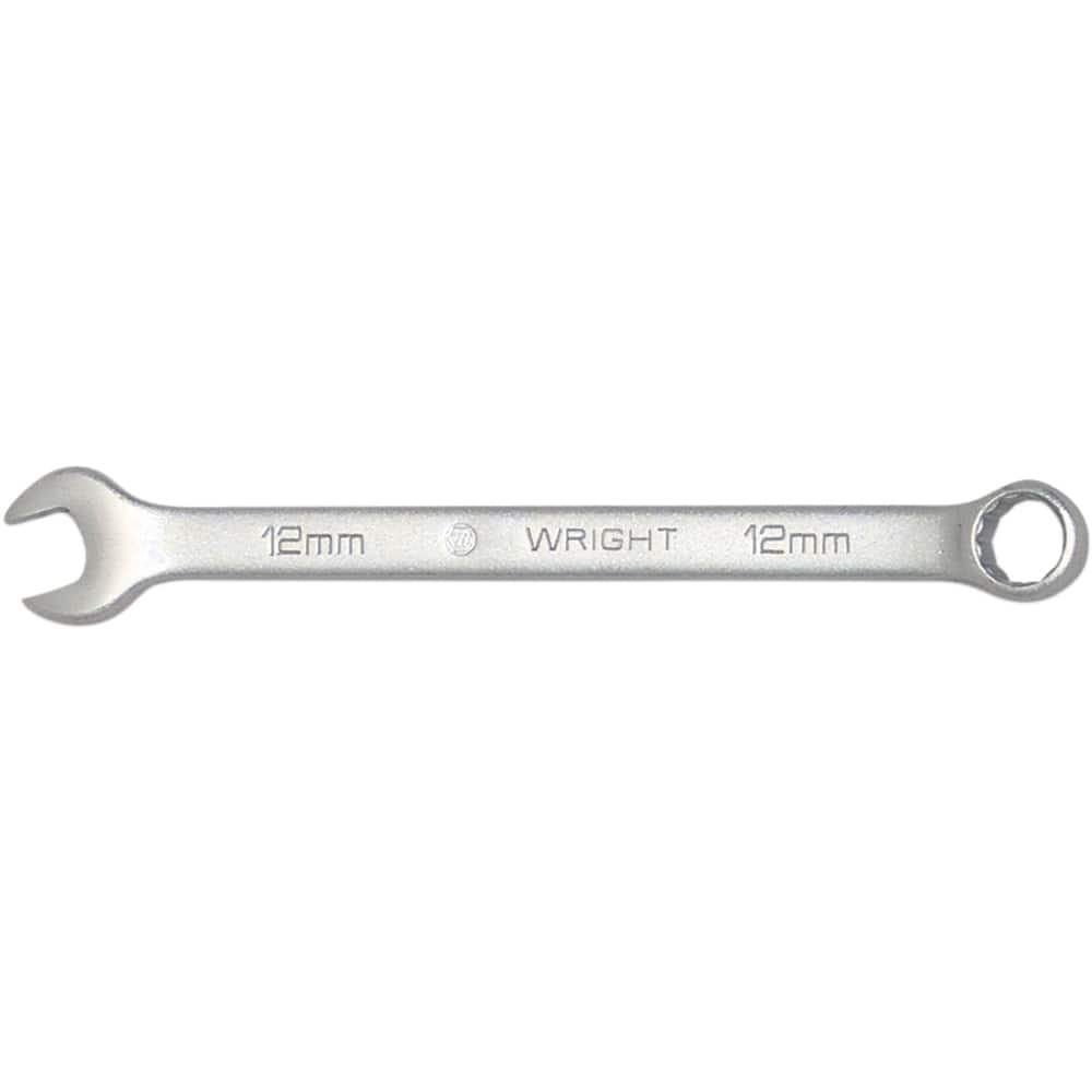 Wright Tool & Forge - Combination Wrenches; Type: Combination Wrench ; Tool Type: Metric ; Size (mm): 9 ; Number of Points: 12 ; Finish/Coating: Satin Finish ; Material: Alloy Steel