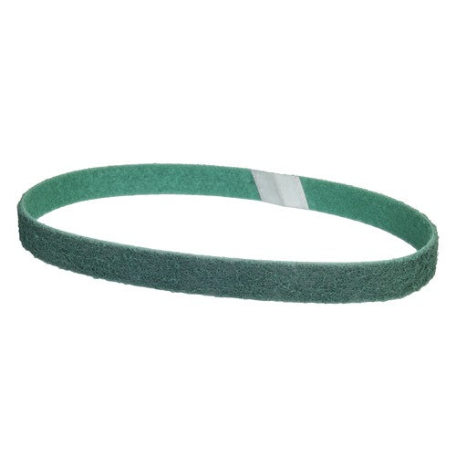 1″ × 30″ Non-Woven File Belt Aluminum Oxide RapidPrep Fine Grit - Exact Industrial Supply