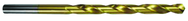 8.5mm Dia. - HSS GP Taper Length Drill - 118° Point - TiN - Exact Industrial Supply