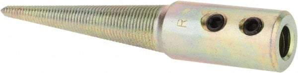 Made in USA - Buffing Wheel Buffing Spindle - 3/8" ID x 3/4" OD, Right Hand Thread - Exact Industrial Supply