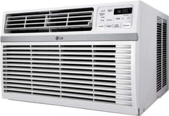 LG Electronics - 24,000/24,500 BTU, 208/230 Volt Window Air Conditioner - 10.9/11.8 Amp Rating, 26" Wide x 28-1/8" Deep x 17" High - Exact Industrial Supply