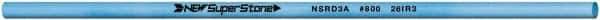 Value Collection - Round Ceramic Finishing Stick - 50mm Long x 3.175mm Wide, 800 Grit - Exact Industrial Supply