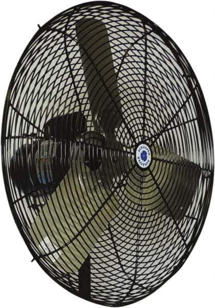 Schaefer Ventilation Equipment - 20" Blade, 1/4 hp, 3,400 & 4,100 CFM, Oscillating Industrial Circulation Fan - Fan Head Only, 2 Speed - Exact Industrial Supply