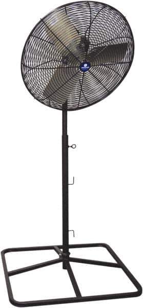 Schaefer Ventilation Equipment - 20" Blade, 1/4 hp, 3,000 & 4,050 CFM, Industrial Circulation Fan - Fan Head Only, 2 Speed - Exact Industrial Supply