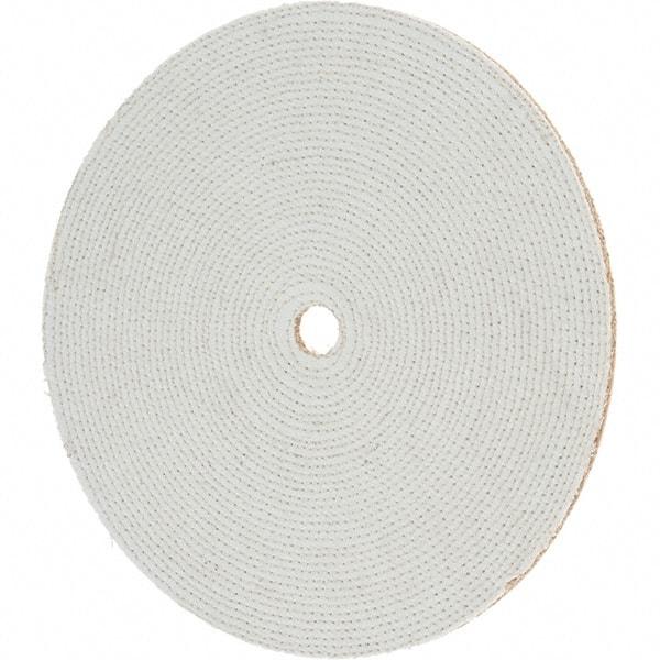 Value Collection - 16" Diam x 1/4" Thick Unmounted Buffing Wheel - 20 Ply, Polishing, 1-1/4" Arbor Hole, Hard Density - Exact Industrial Supply