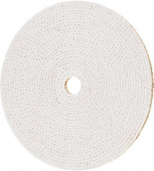 Value Collection - 12" Diam x 1/4" Thick Unmounted Buffing Wheel - 20 Ply, Polishing, 1-1/4" Arbor Hole, Hard Density - Exact Industrial Supply