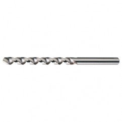 #1 RHS / RHC HSS 118 Degree Radial Point Fast Spiral Taper Length Drill - Bright - Exact Industrial Supply