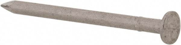 Made in USA - 2D, 15 Gauge, 1" OAL Common Nails - Smooth Shank, T304 Stainless Steel - Exact Industrial Supply