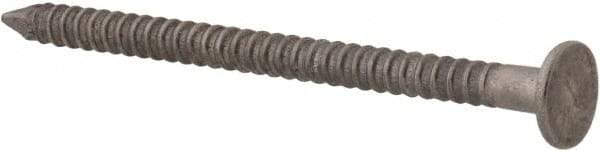 Made in USA - 3D, 14 Gauge, 1-1/4" OAL Common Nails - Ring Shank, 316 Stainless Steel - Exact Industrial Supply