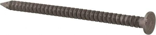 Made in USA - 6D, 11 Gauge, 2" OAL Common Nails - Ring Shank, 18-8 Stainless Steel - Exact Industrial Supply