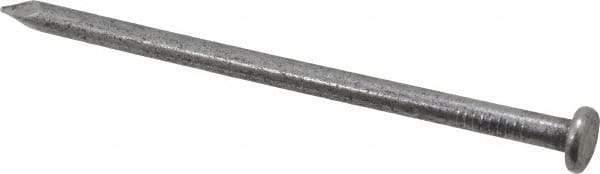 Value Collection - 10D, 9 Gauge, 3" OAL Common Nails - Ring Shank, Grade 2 Steel, Bright Finish - Exact Industrial Supply