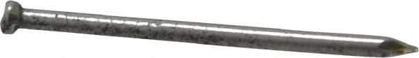 Value Collection - 3D, 16 Gauge, 1-1/4" OAL Finishing Nails - Smooth Shank, Grade 2 Steel, Bright Finish - Exact Industrial Supply