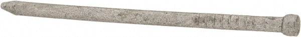 Value Collection - 4D, 15 Gauge, 1-1/2" OAL Finishing Nails - Smooth Shank, Grade 2 Steel, Galvanized Finish - Exact Industrial Supply