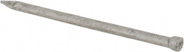 Value Collection - 4D, 15 Gauge, 1-1/2" OAL Finishing Nails - Smooth Shank, Grade 2 Steel, Galvanized Finish - Exact Industrial Supply