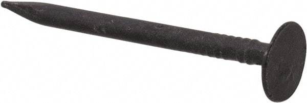 Value Collection - 13 Gauge, 1-3/8" OAL Drywall Nails - Smooth Shank, Grade 2 Steel, Cement Coated Finish - Exact Industrial Supply