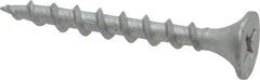 Value Collection - #6 Bugle Head, Phillips Steel Deck Screw - 1-1/4" OAL, Galvanized, Grade 2 - Exact Industrial Supply