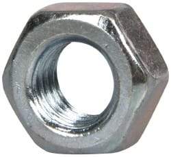 Value Collection - M8x1.25 Metric Coarse Steel Right Hand Hex Nut - 13mm Across Flats, 6.5mm High, Zinc-Plated Finish - Exact Industrial Supply