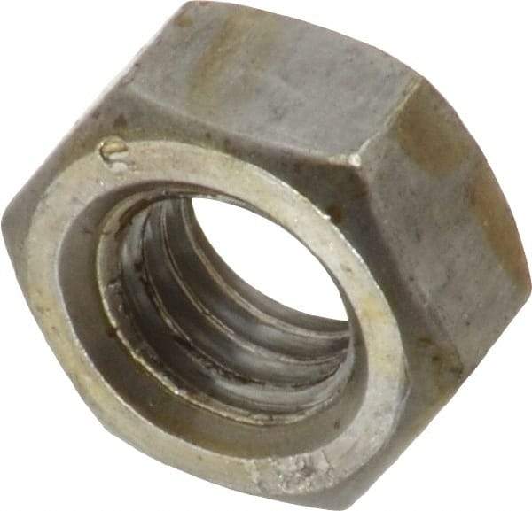 Value Collection - M8x1.25 Steel Right Hand Hex Nut - 13mm Across Flats, 6.5mm High, Uncoated - Exact Industrial Supply