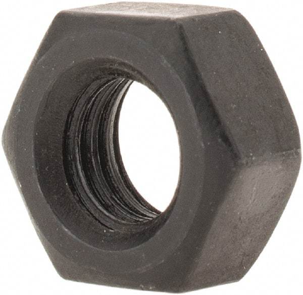 Value Collection - M8x1.25 Steel Right Hand Hex Nut - 13mm Across Flats, 6.5mm High, Uncoated - Exact Industrial Supply