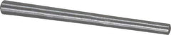Value Collection - Size 4/0, 0.083" Small End Diam, 0.109" Large End Diam, Uncoated Steel Taper Pin - Grade C-12L14, 1-1/4" OAL, 1-1/4 Pin Length - Exact Industrial Supply