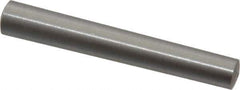 Value Collection - Size 6, 0.2942" Small End Diam, 0.341" Large End Diam, Uncoated Steel Taper Pin - Grade C-12L14, 2-1/4" OAL, 2-1/4 Pin Length - Exact Industrial Supply