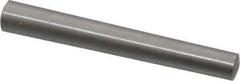 Value Collection - Size 6, 0.289" Small End Diam, 0.341" Large End Diam, Uncoated Steel Taper Pin - Grade C-12L14, 2-1/2" OAL, 2-1/2 Pin Length - Exact Industrial Supply