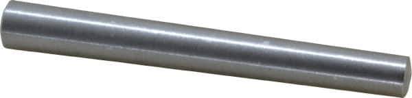 Value Collection - Size 8, 0.4088" Small End Diam, 0.492" Large End Diam, Uncoated Steel Taper Pin - Grade C-12L14, 4" OAL, 4 Pin Length - Exact Industrial Supply