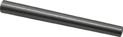 Value Collection - Size 8, 0.3984" Small End Diam, 0.492" Large End Diam, Uncoated Steel Taper Pin - Grade C-12L14, 4-1/2" OAL, 4-1/2 Pin Length - Exact Industrial Supply