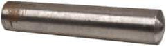 Value Collection - Size 9, 0.5338" Small End Diam, 0.591" Large End Diam, Uncoated Steel Taper Pin - Grade C-12L14, 2-3/4" OAL, 2-3/4 Pin Length - Exact Industrial Supply
