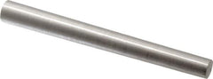 Value Collection - Size 9, 0.4766" Small End Diam, 0.591" Large End Diam, Uncoated Steel Taper Pin - Grade C-12L14, 5-1/2" OAL, 5-1/2 Pin Length - Exact Industrial Supply