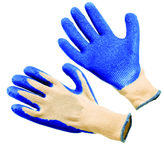Heavy Duty Latex Coated Gloves - Medium (dozen pair) - Exact Industrial Supply