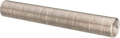 Value Collection - Size 6/0, 0.0676" Small End Diam, 0.078" Large End Diam, Passivated Stainless Steel Taper Pin - Grade 303, 18-8, 1/2" OAL, 1/2 Pin Length - Exact Industrial Supply