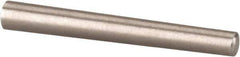 Value Collection - Size 5/0, 0.0784" Small End Diam, 0.094" Large End Diam, Passivated Stainless Steel Taper Pin - Grade 303, 18-8, 3/4" OAL, 3/4 Pin Length - Exact Industrial Supply