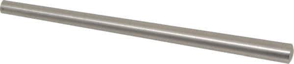 Value Collection - Size 7, 0.2842" Small End Diam, 0.409" Large End Diam, Passivated Stainless Steel Taper Pin - Grade 303, 18-8, 6" OAL, 6 Pin Length - Exact Industrial Supply