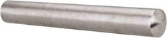 Value Collection - Size 9, 0.5078" Small End Diam, 0.591" Large End Diam, Passivated Stainless Steel Taper Pin - Grade 303, 18-8, 4" OAL, 4 Pin Length - Exact Industrial Supply