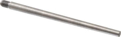 Value Collection - Size 7, 0.407" Large End Diam, Uncoated Steel 3/8-24 Threaded Taper Pin - Grade C-12L14, 6 Pin Length - Exact Industrial Supply
