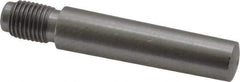 Value Collection - Size 8, 0.49" Large End Diam, Uncoated Steel 7/16-20 Threaded Taper Pin - Grade C-12L14, 2 Pin Length - Exact Industrial Supply