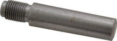 Value Collection - Size 9, 0.589" Large End Diam, Uncoated Steel 1/2-20 Threaded Taper Pin - Grade C-12L14, 2 Pin Length - Exact Industrial Supply