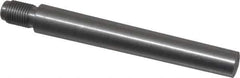 Value Collection - Size 9, 0.589" Large End Diam, Uncoated Steel 1/2-20 Threaded Taper Pin - Grade C-12L14, 4 Pin Length - Exact Industrial Supply