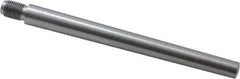Value Collection - Size 9, 0.589" Large End Diam, Uncoated Steel 1/2-20 Threaded Taper Pin - Grade C-12L14, 6 Pin Length - Exact Industrial Supply